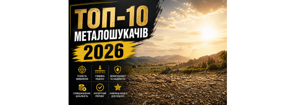 Який металошукач вибрати у 2026 році — ТОП моделей для новачка і профі